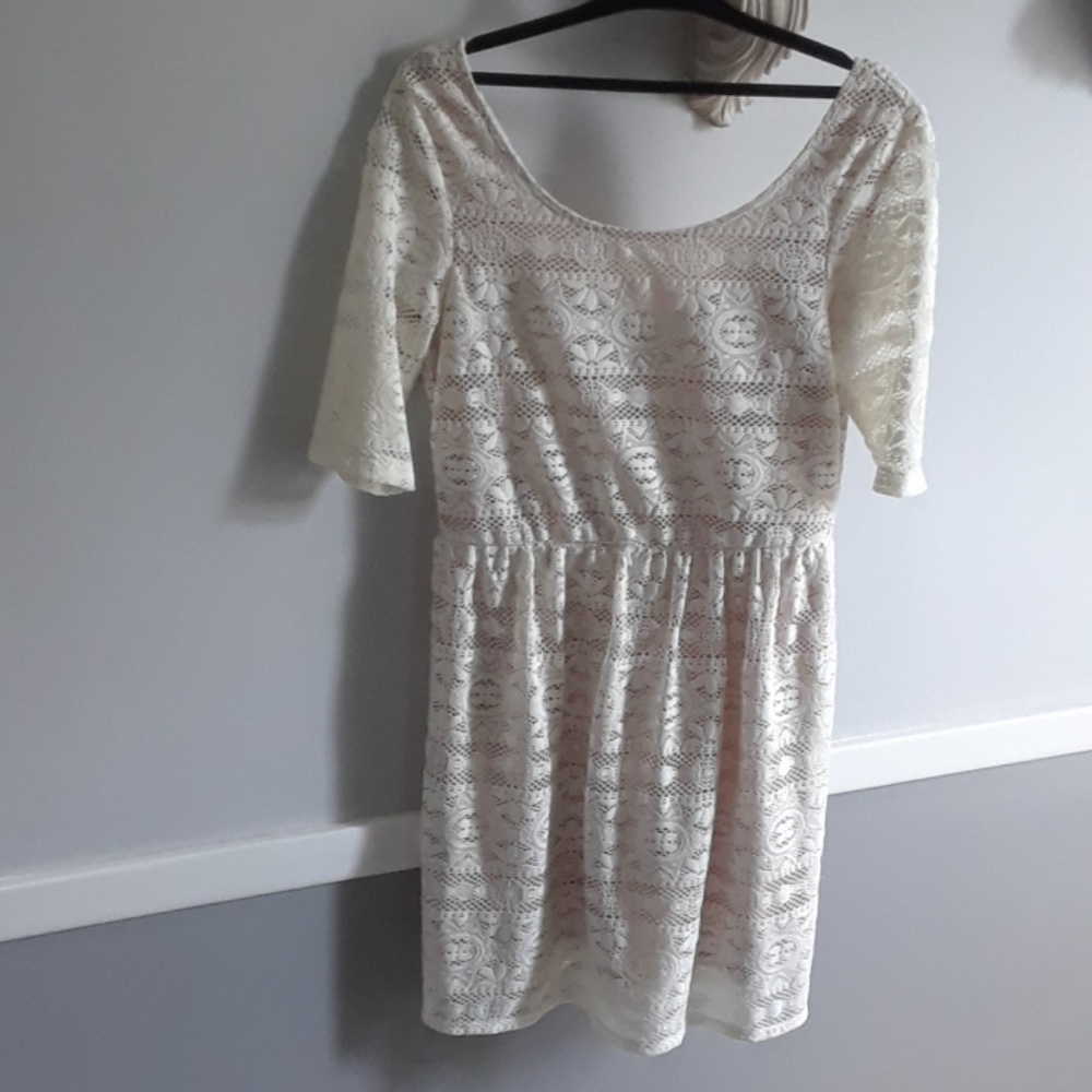 Charlotte Russe, lacw dress, size sm